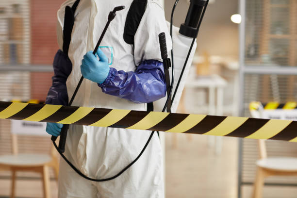 Professional Biohazard Cleanup technician working in North Las Vegas, NV